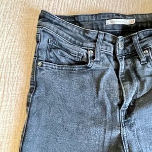 Levi High Rise Black Jeans Skinny Jeans